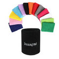 Colorful Unisex Sportline Cotton Terry Wrist Sweatband